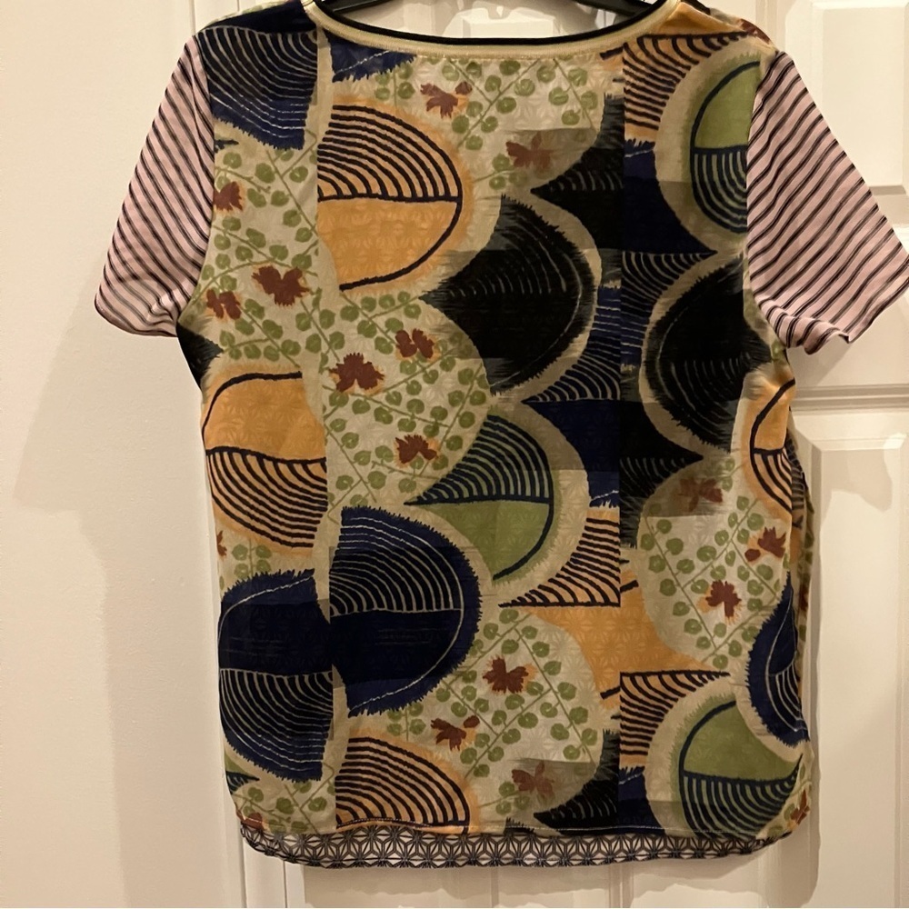 Women’s Anthropology Scotch & Soda Lightweight Double Layer Short Sleeve Top (S) - Picture 2 of 8